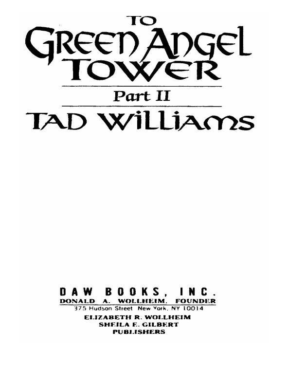 To Green Angel Tower