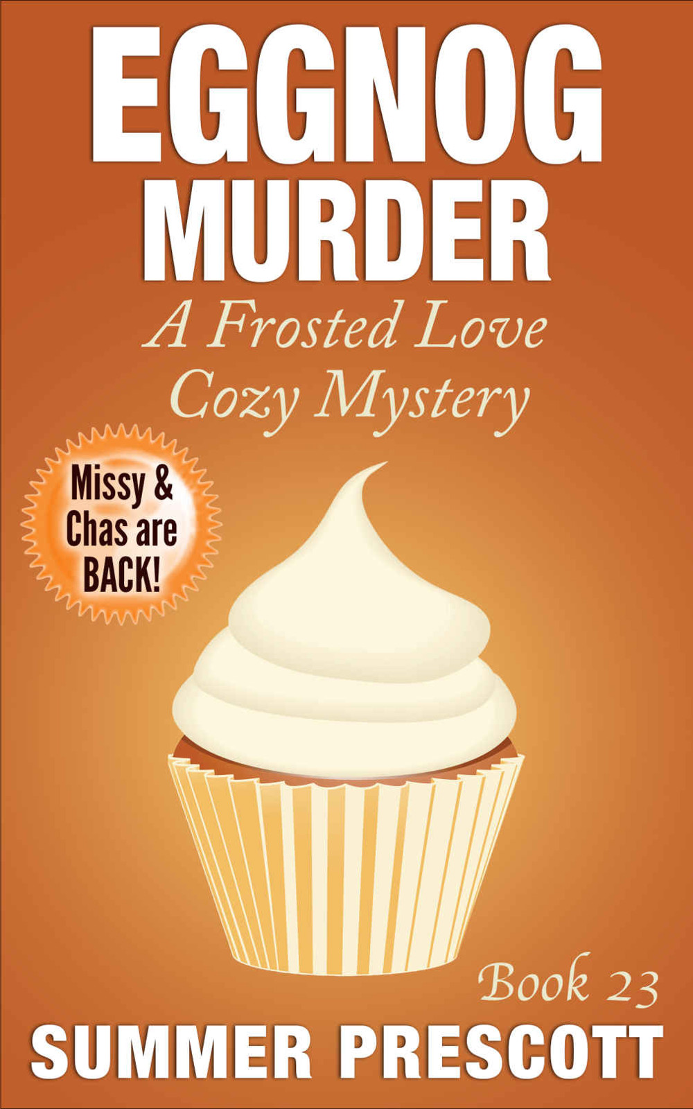 Eggnog Murder: A Frosted Love Cozy Mystery